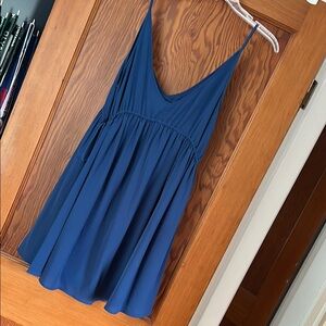 Elegant Blue Women's Top